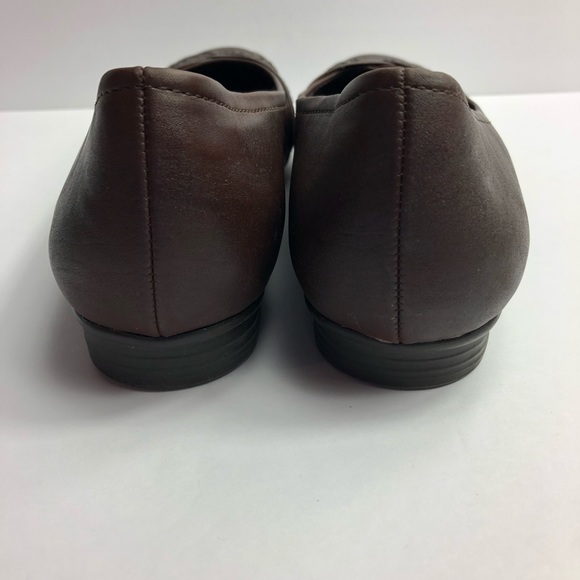 SOLD Yuü by Baretraps Dark Brown Flats - Picture 5 of 6